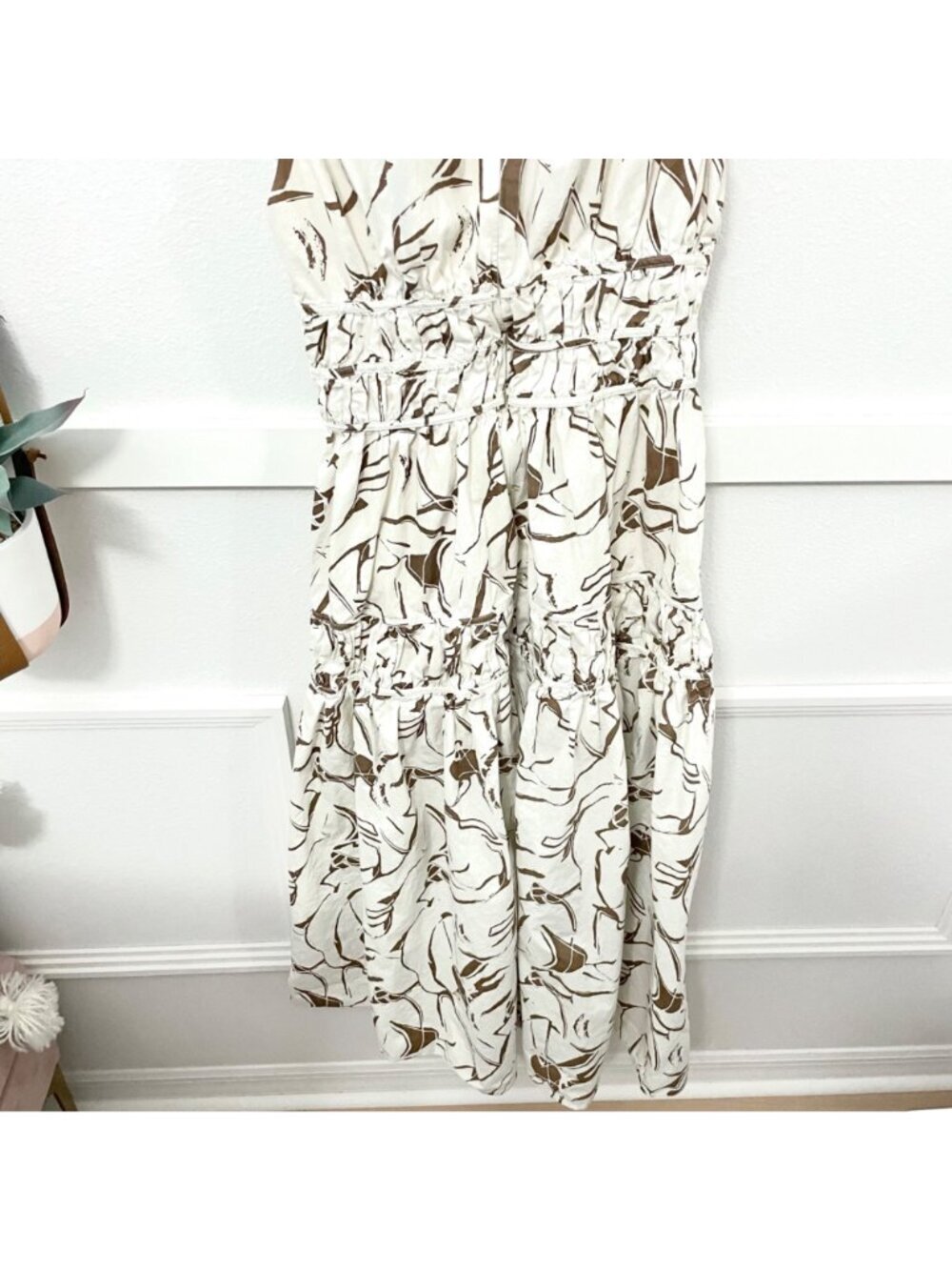 All About May Through the Trees Maxi Dress White Size US 6 - Picture 6 of 8